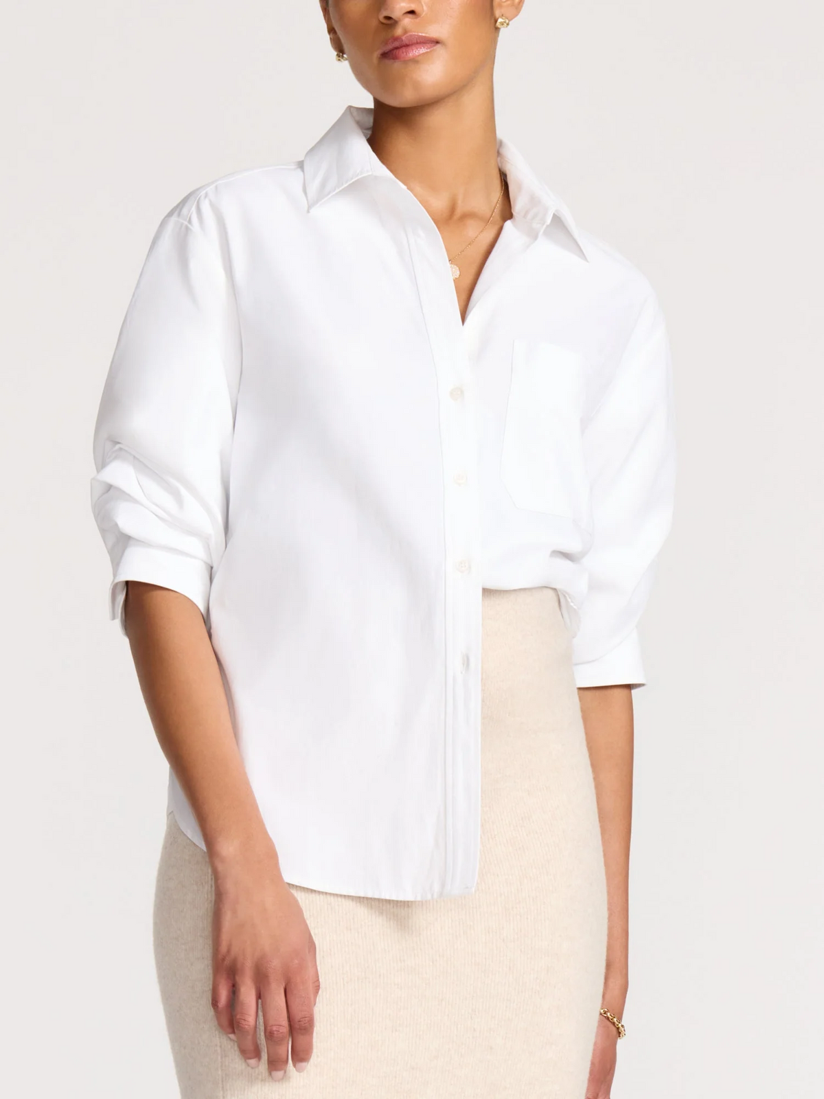 Pia Shirt - Salt White