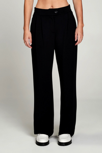 Pure Propper Pleated Trouser - Black