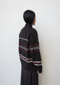 Adrien Cardigan - Chocolate Torte Combo
