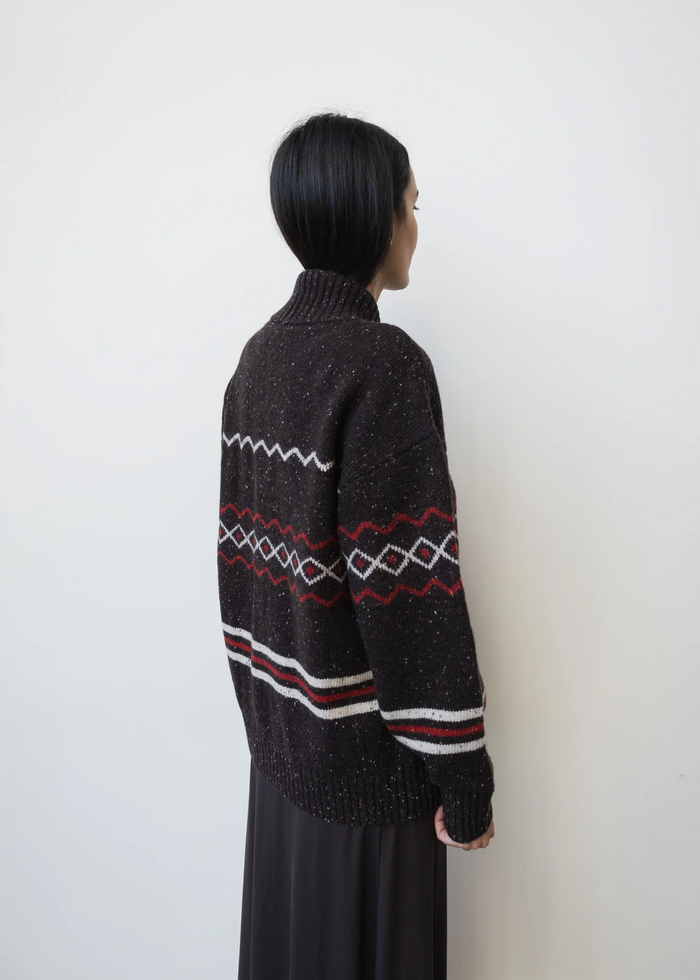 Adrien Cardigan - Chocolate Torte Combo