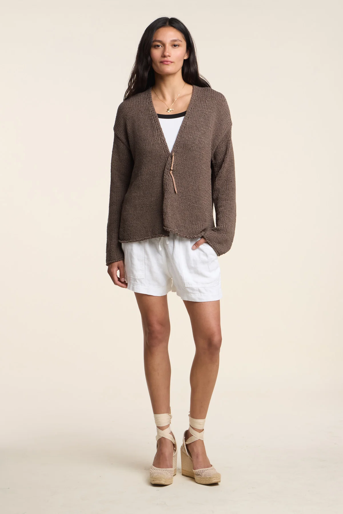 Quinnly Cardi - Spruce