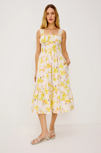 Rafaella Dress - Tossed Daffodils