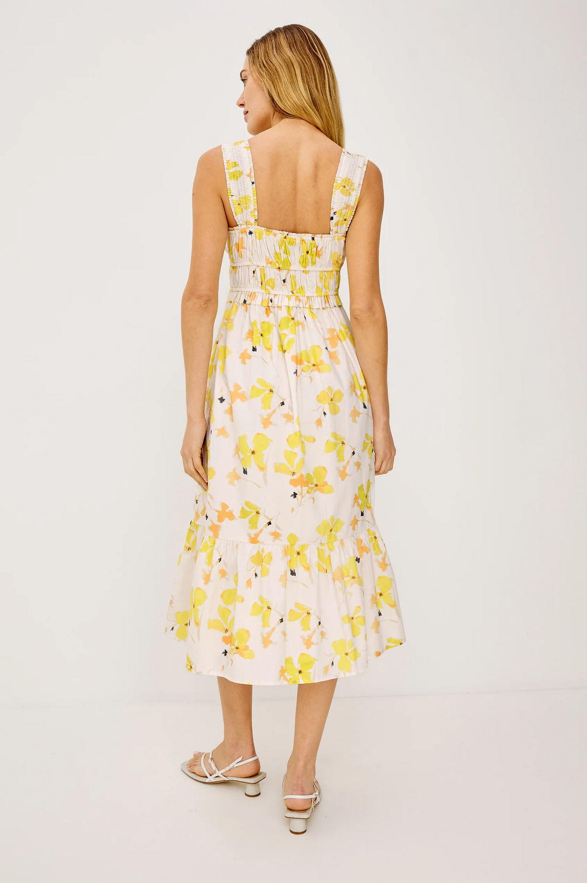Rafaella Dress - Tossed Daffodils