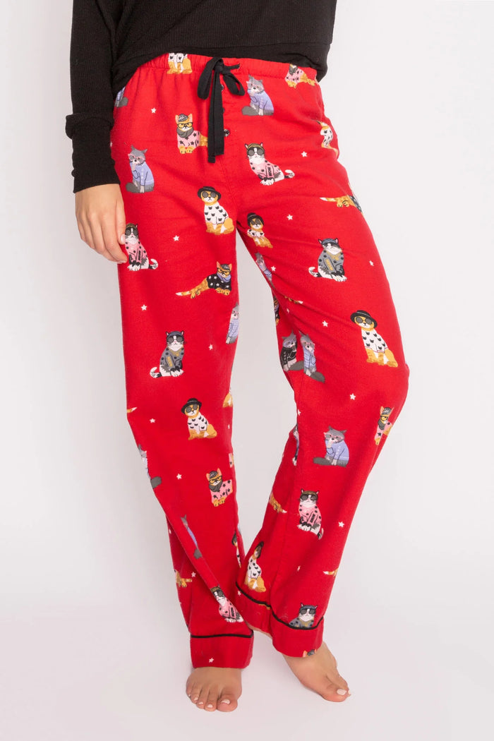 Flannel Pant - Red