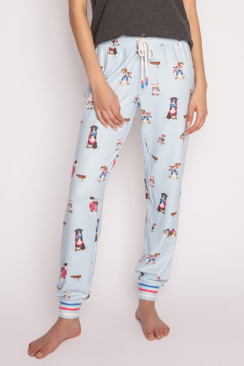 Ruffin It Pant Ice Blue Salvage – Twist Fashions - Main Image