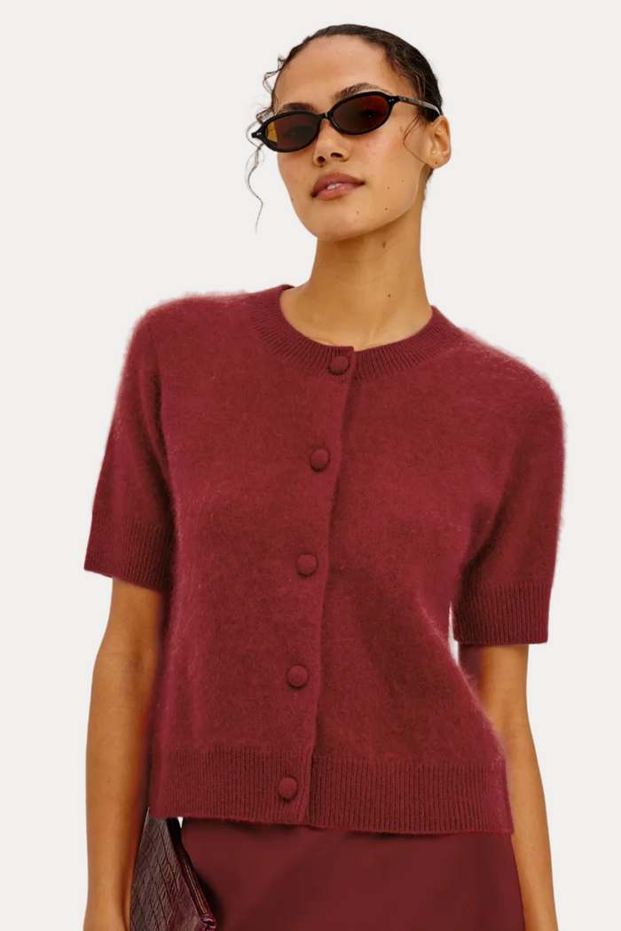 Roman Sweater - Crimson