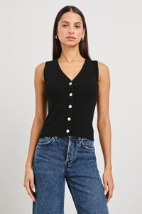 Rosa Vest - Black