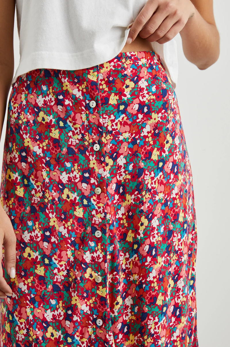 Rosetta Skirt - Scarlet Floral