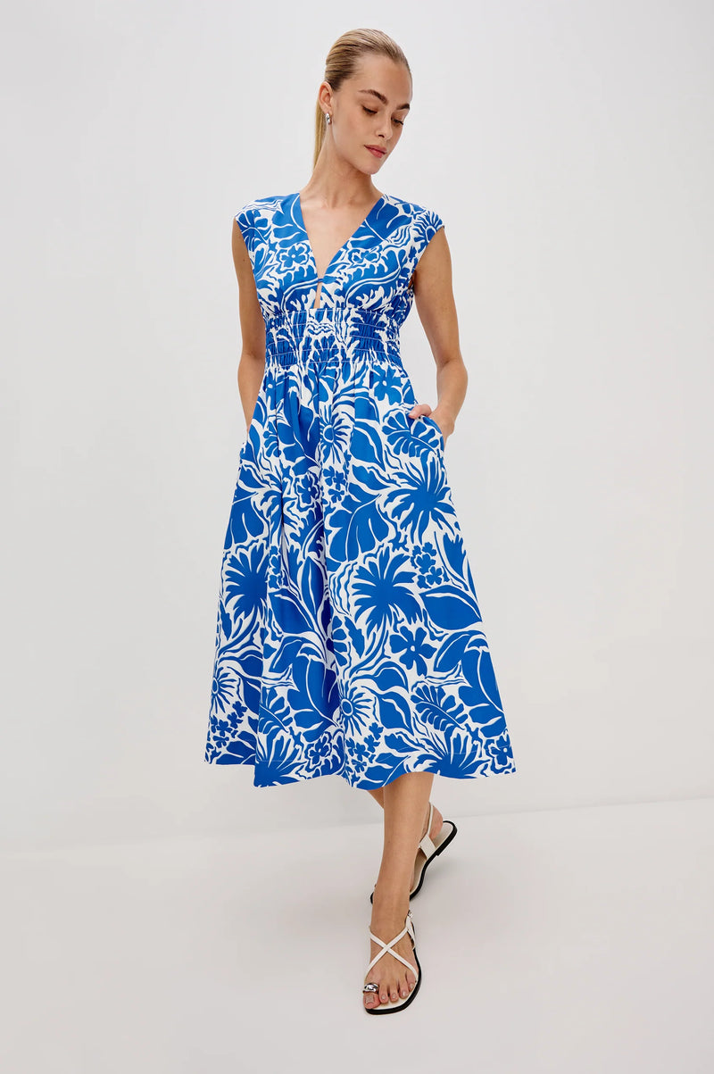 Roxanne Dress - Blue Riviera