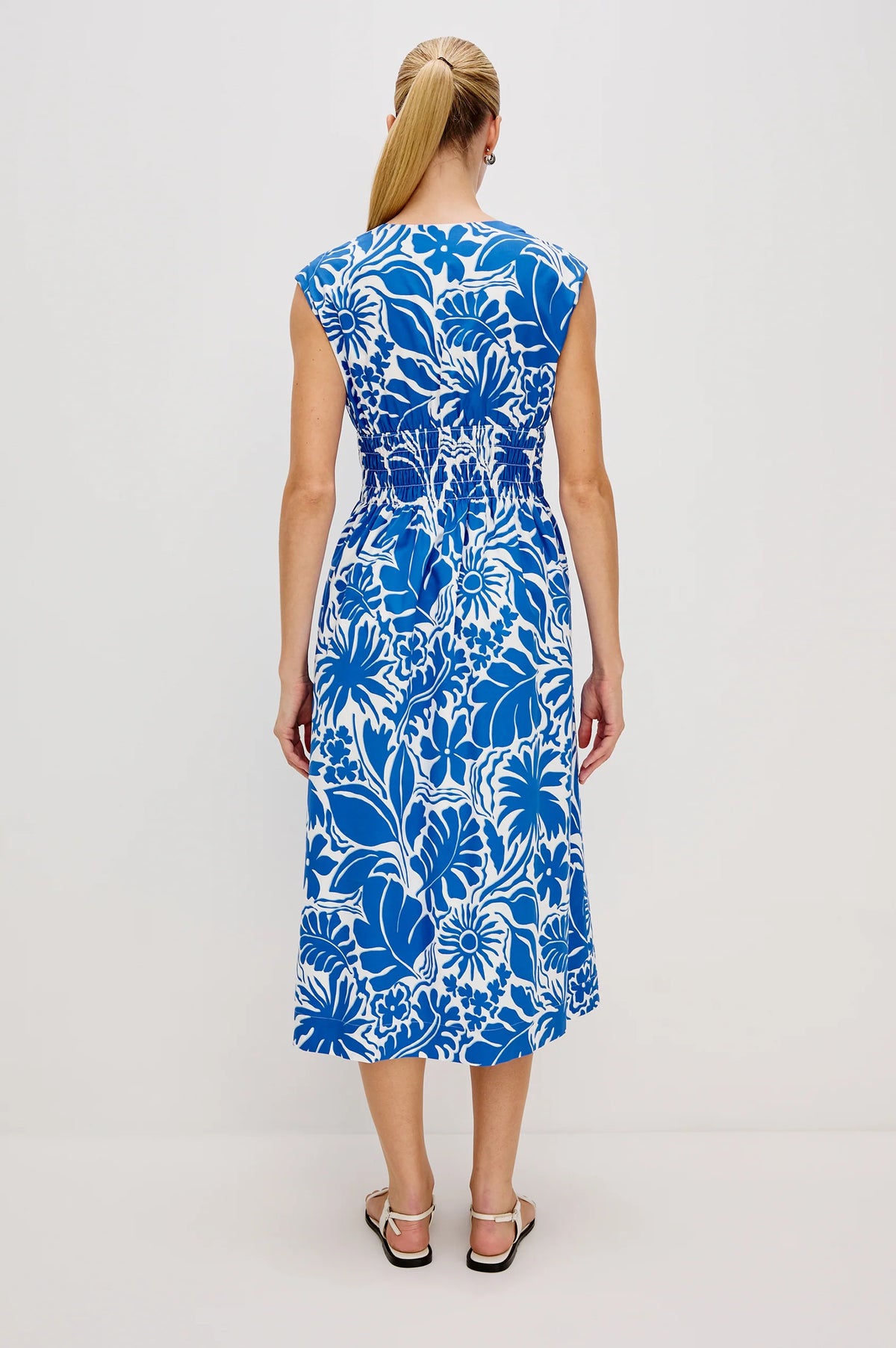 Roxanne Dress - Blue Riviera