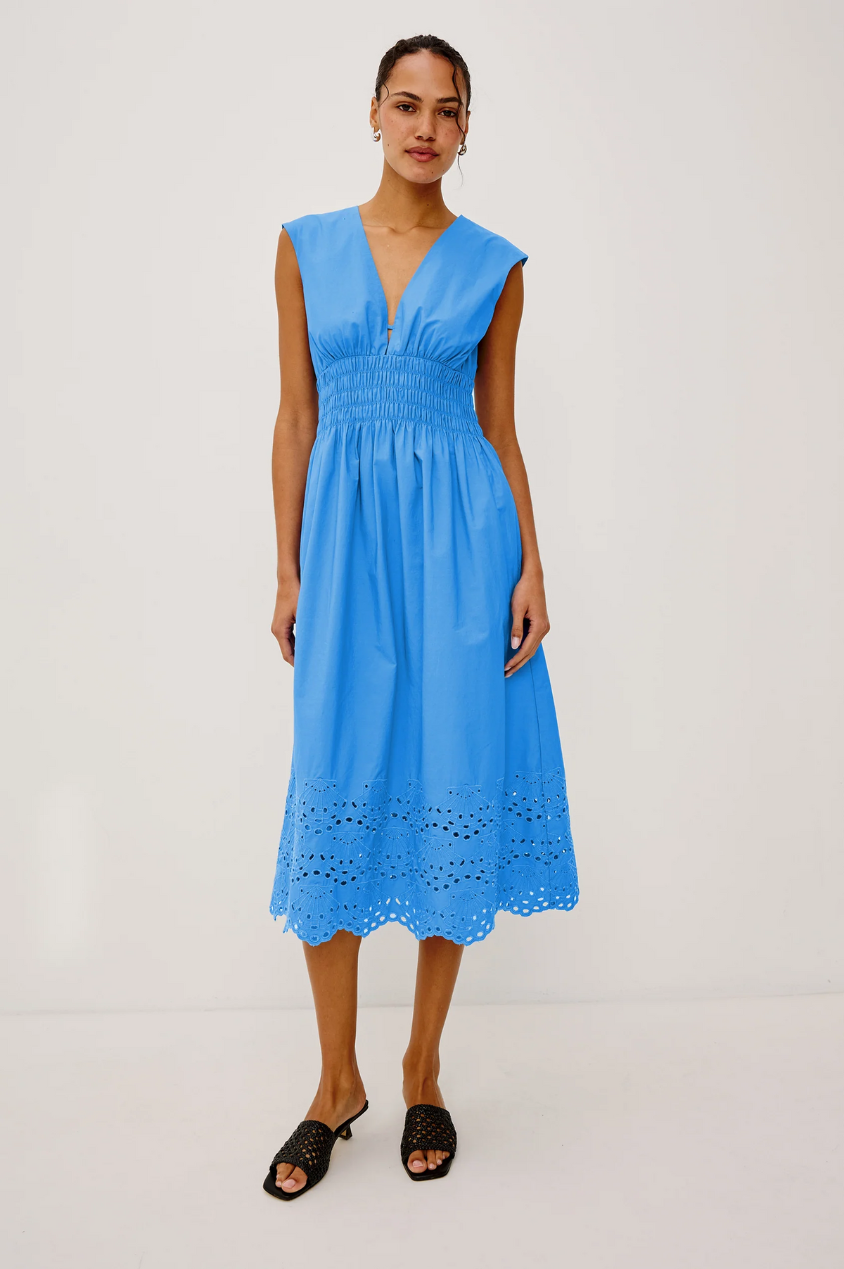 Roxanne Dress - Harbor Blue