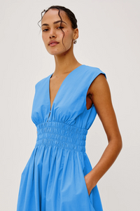Roxanne Dress - Harbor Blue