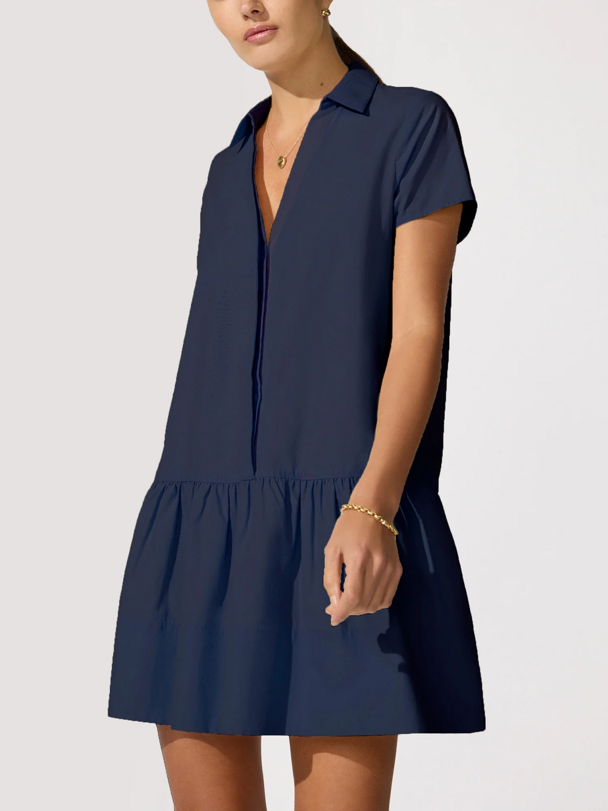 Antibes Dress - Navy
