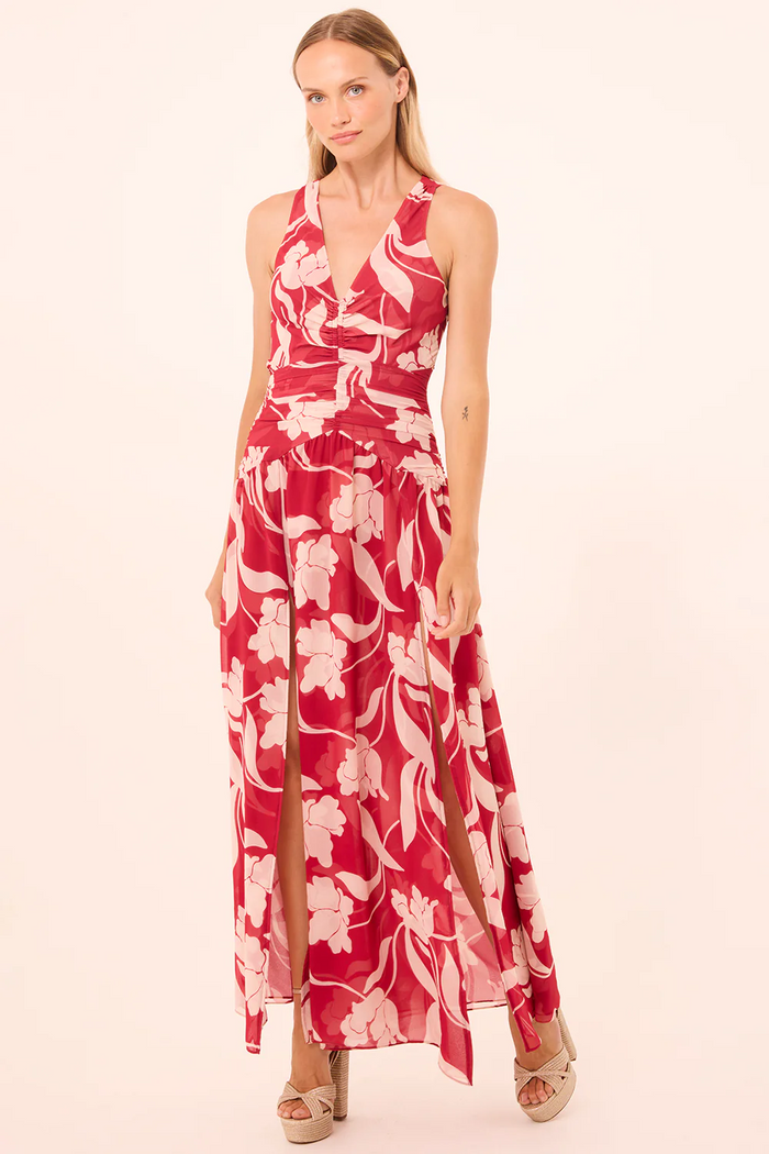 Imogen Dress - Cherry Flora