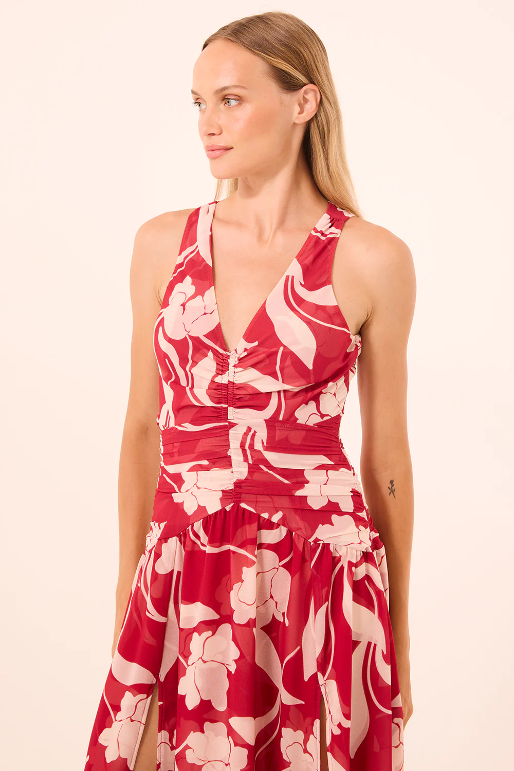 Imogen Dress - Cherry Flora