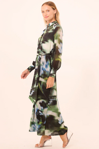 Juliana Dress - Blurred Casablanca Lily