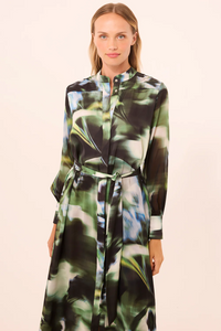 Juliana Dress - Blurred Casablanca Lily