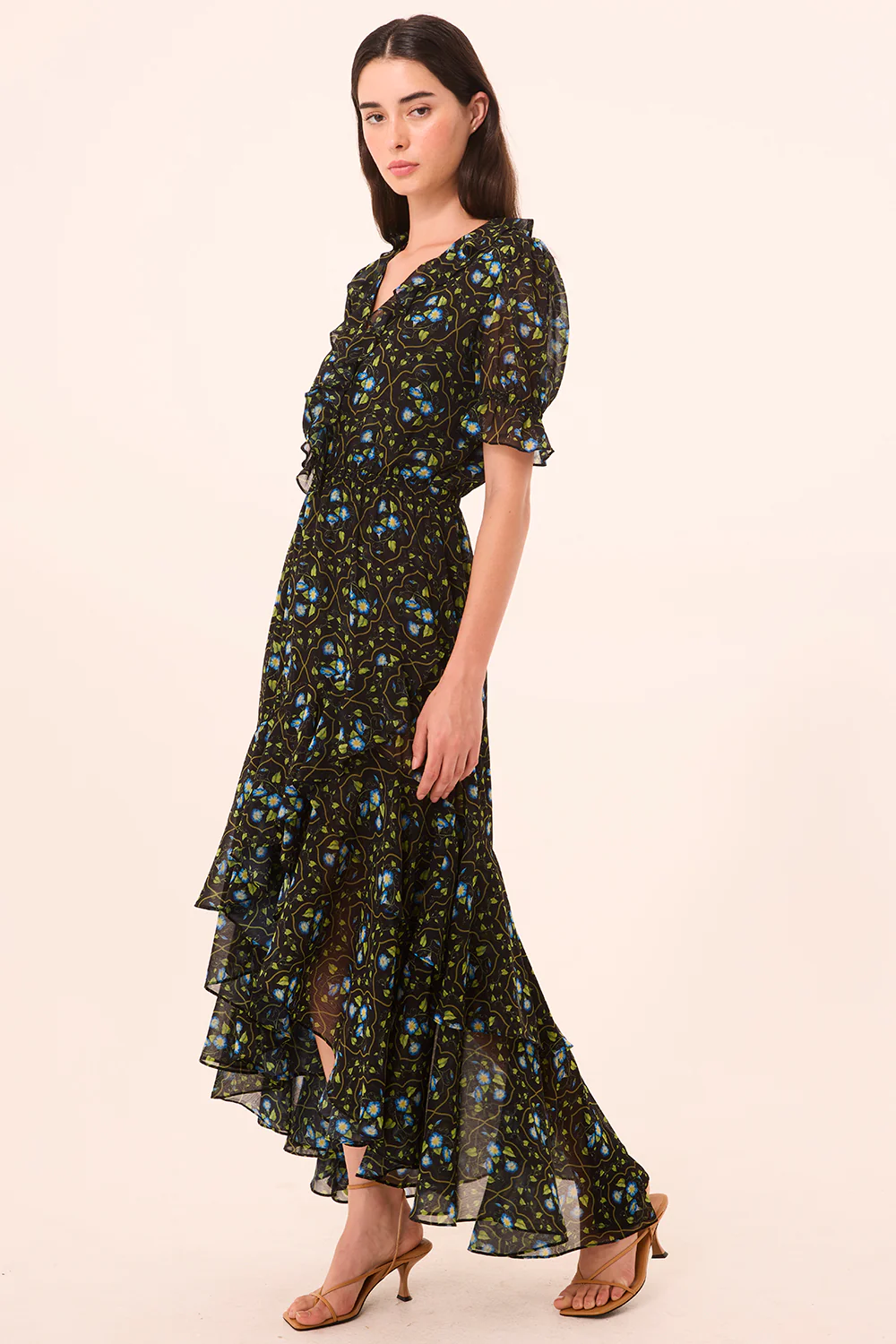 Jodie Dress - Morning Glory Lattice