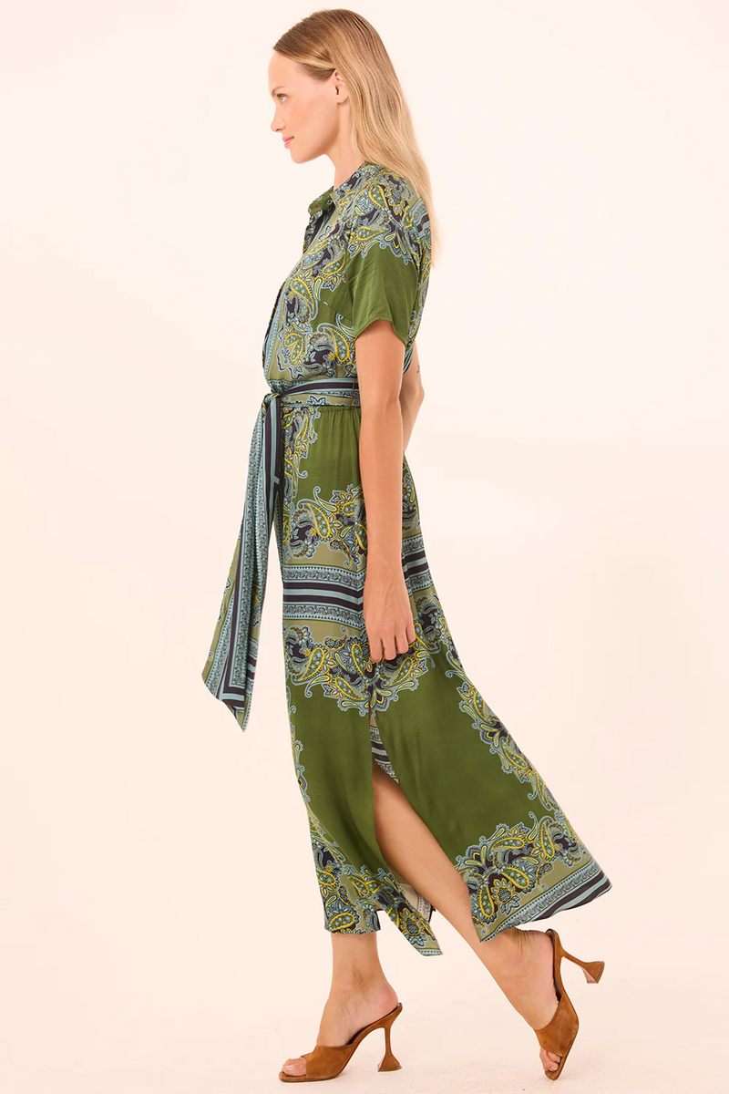 Esmeralda Dress - Moss Scarf - Misa LA – Twist Fashions Inc.