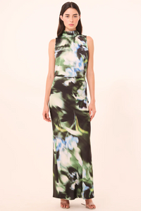 Luka Top - Blurred Casablanca Lily Mesh