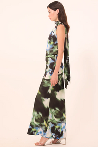 Luka Top - Blurred Casablanca Lily Mesh