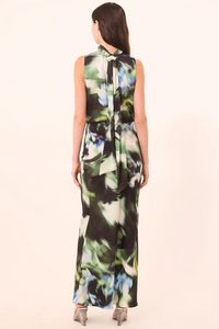 Luka Top - Blurred Casablanca Lily Mesh