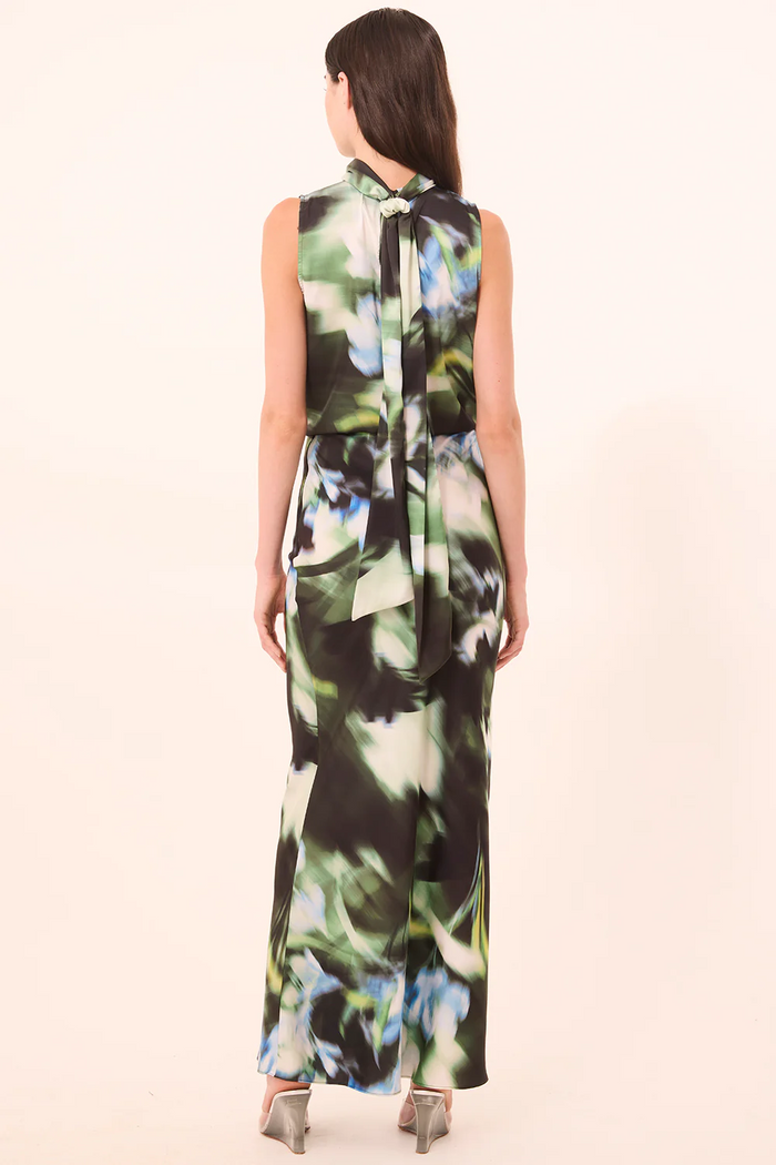 Luka Top - Blurred Casablanca Lily Mesh