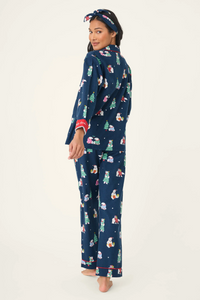 Bearly Awake PJ Set - Navy