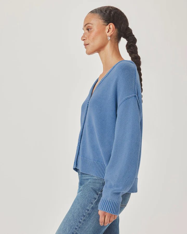 Jayde Cardigan - Perfect Blue