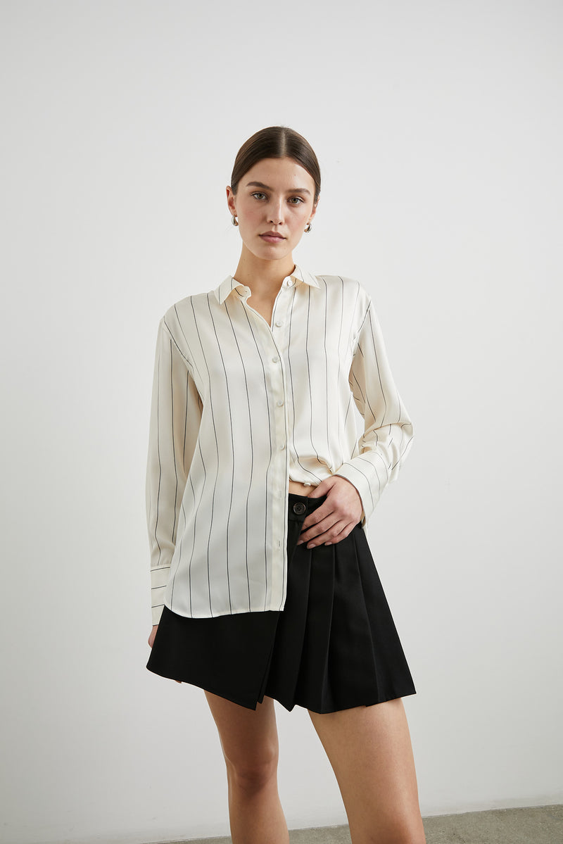 Saige Shirt - Brixton Stripe