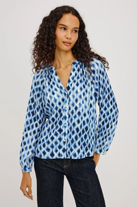 Saint Shirt - Sapphire Shibori