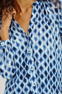 Saint Shirt - Sapphire Shibori