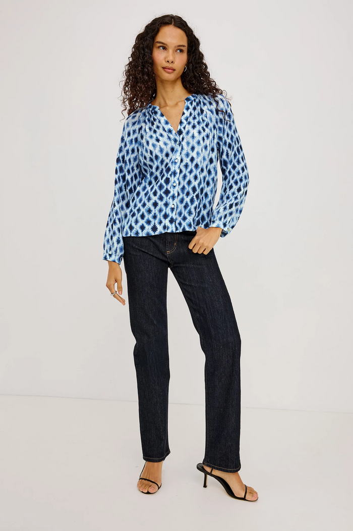Saint Shirt - Sapphire Shibori