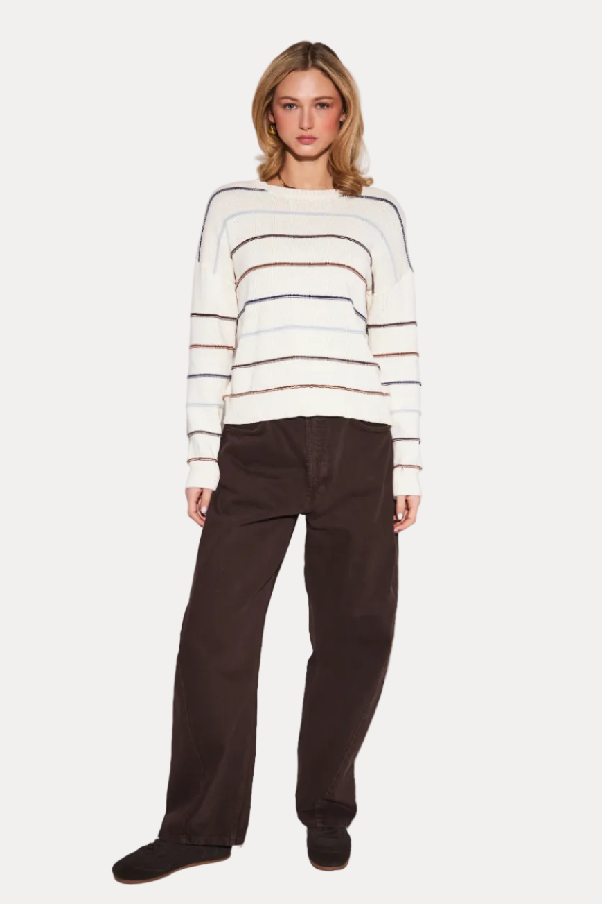 Sherry Sweater - Harvest Stripe
