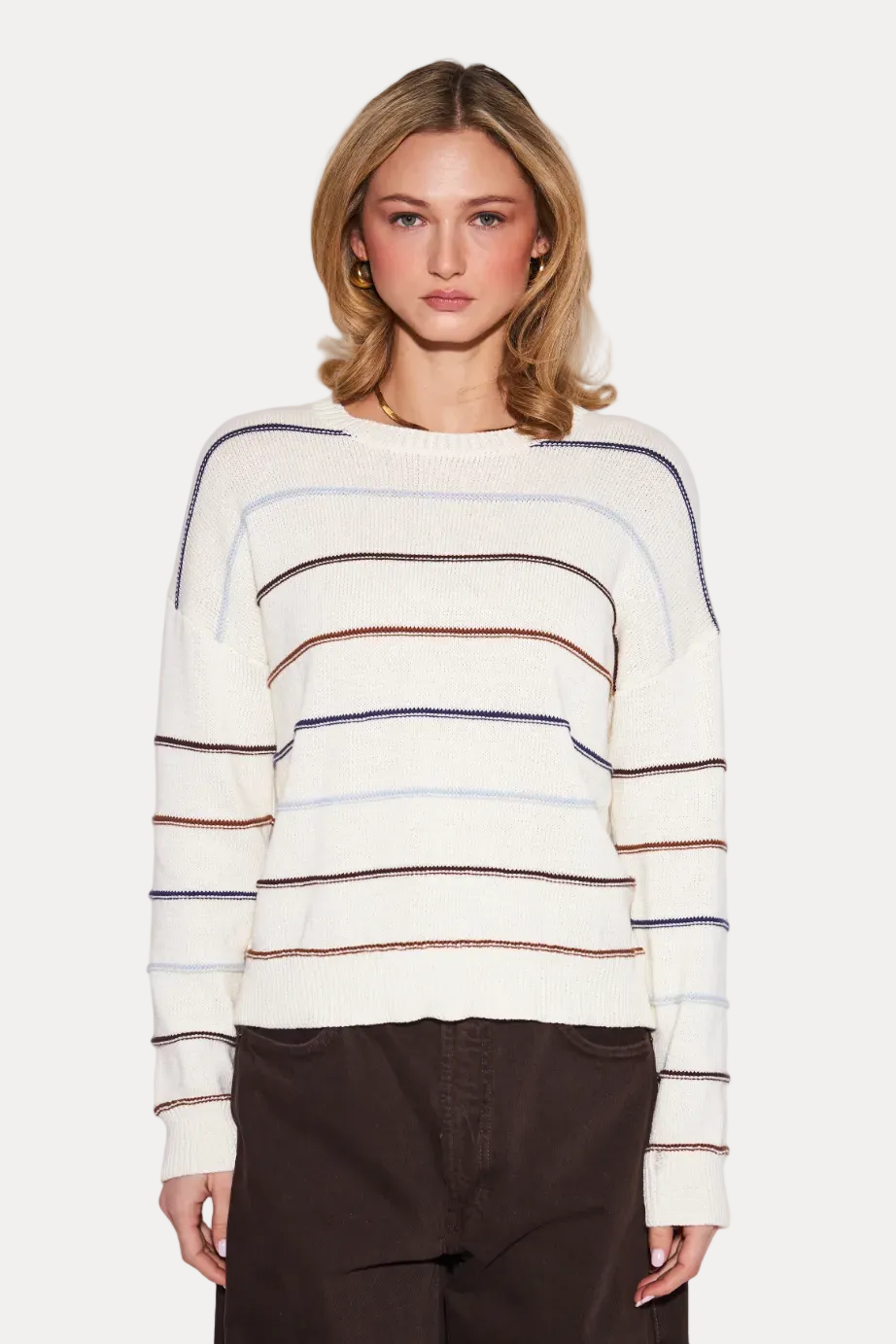 Sherry Sweater - Harvest Stripe