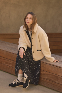 Anika Jacket - Cream/Black