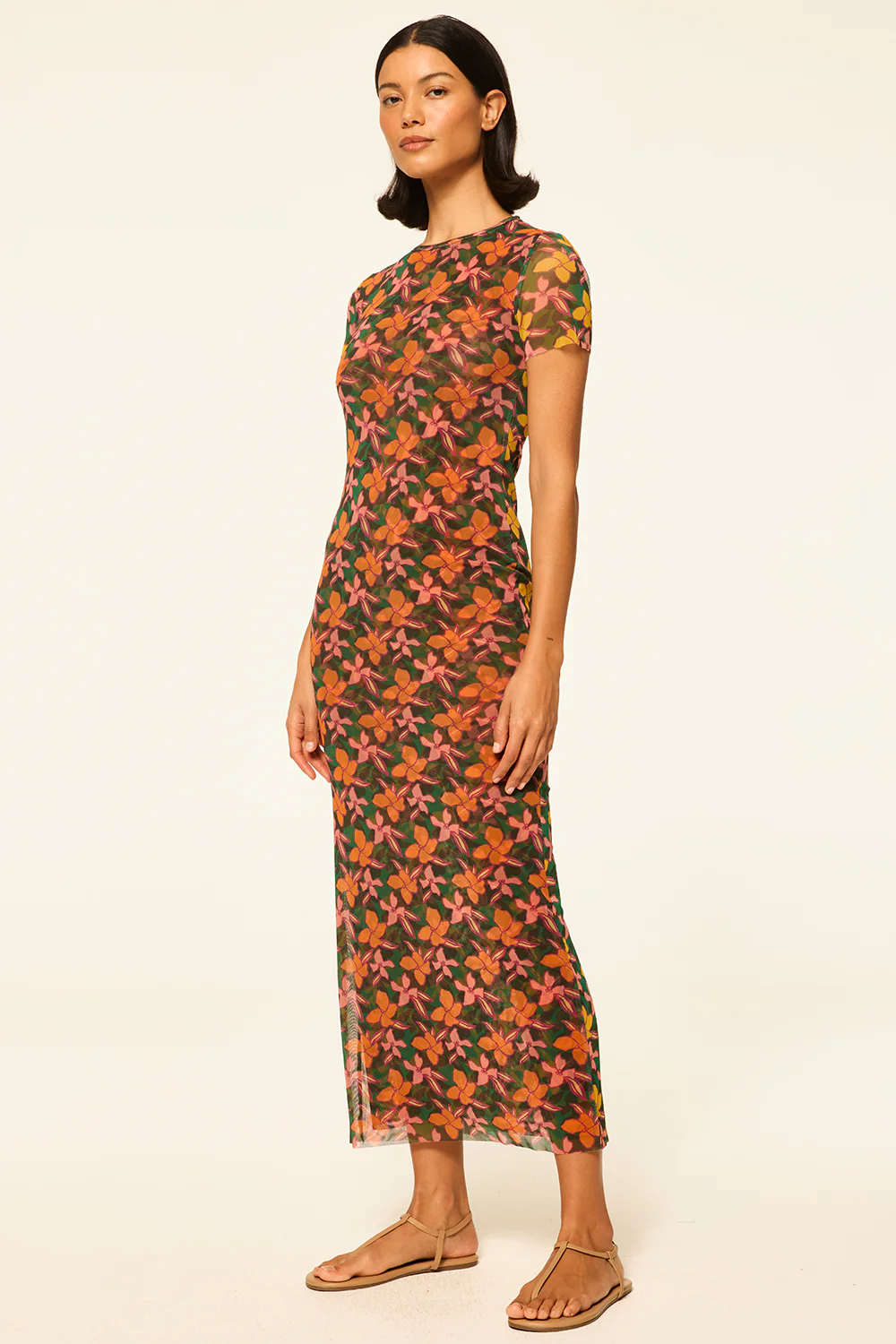 Vanessa Dress - Plumeria Mix