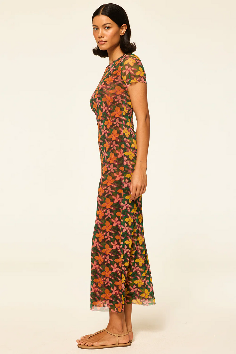 Vanessa Dress - Plumeria Mix