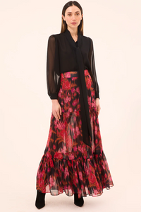 Velma Top - Black Viscose