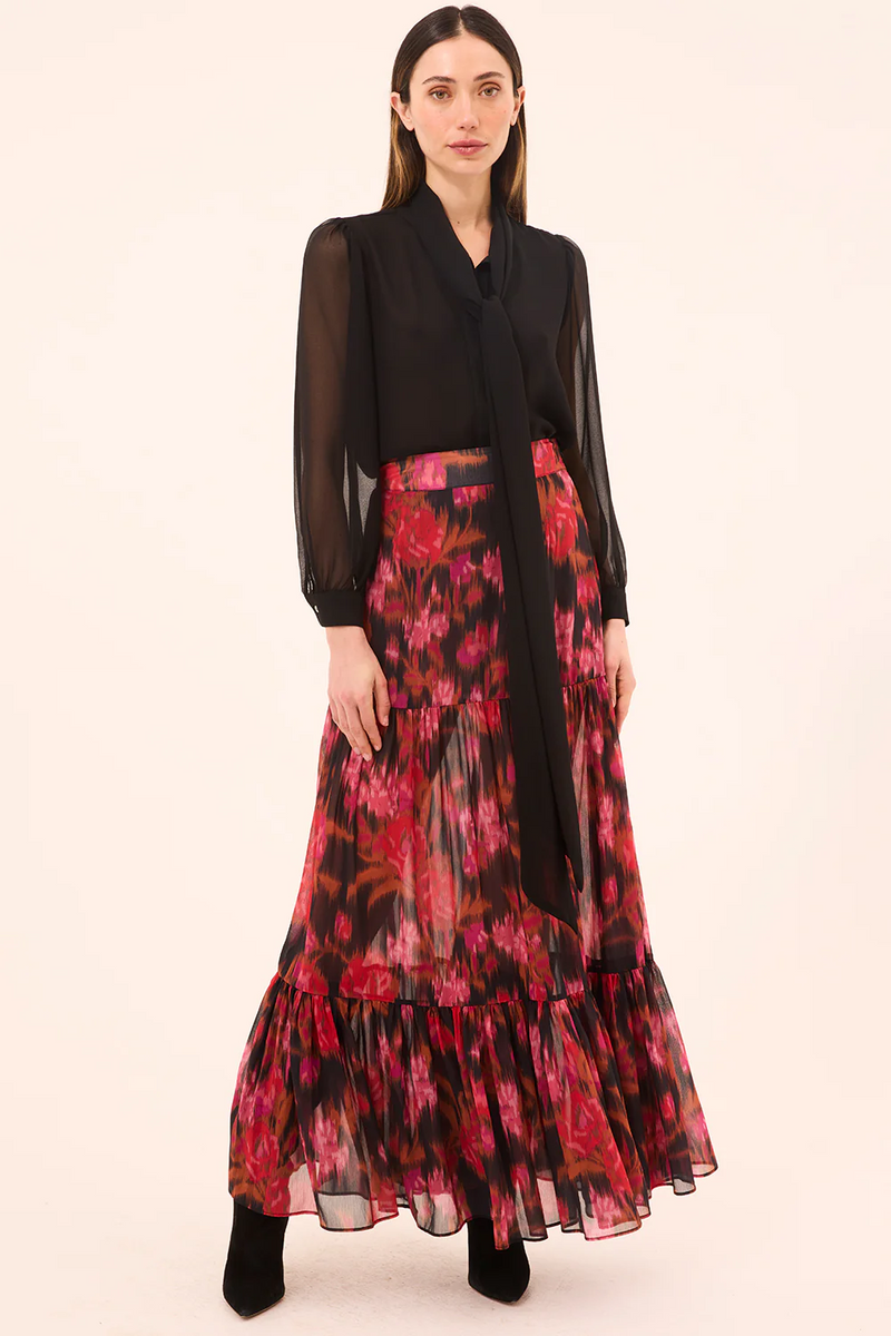 Velma Top - Black Viscose