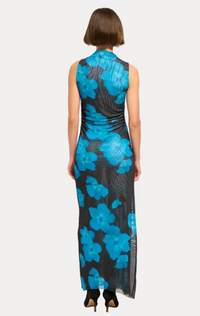 Athena Dress - Celestial Blue Mesh