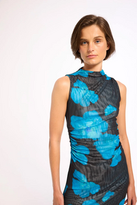 Athena Dress - Celestial Blue Mesh