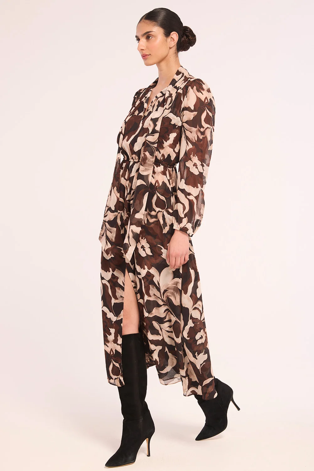 Wilma Dress - Chocolate Swirl