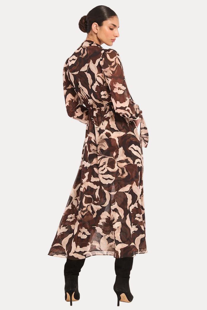 Wilma Dress - Chocolate Swirl