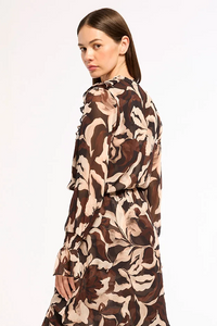 Thia Top - Chocolate Swirl