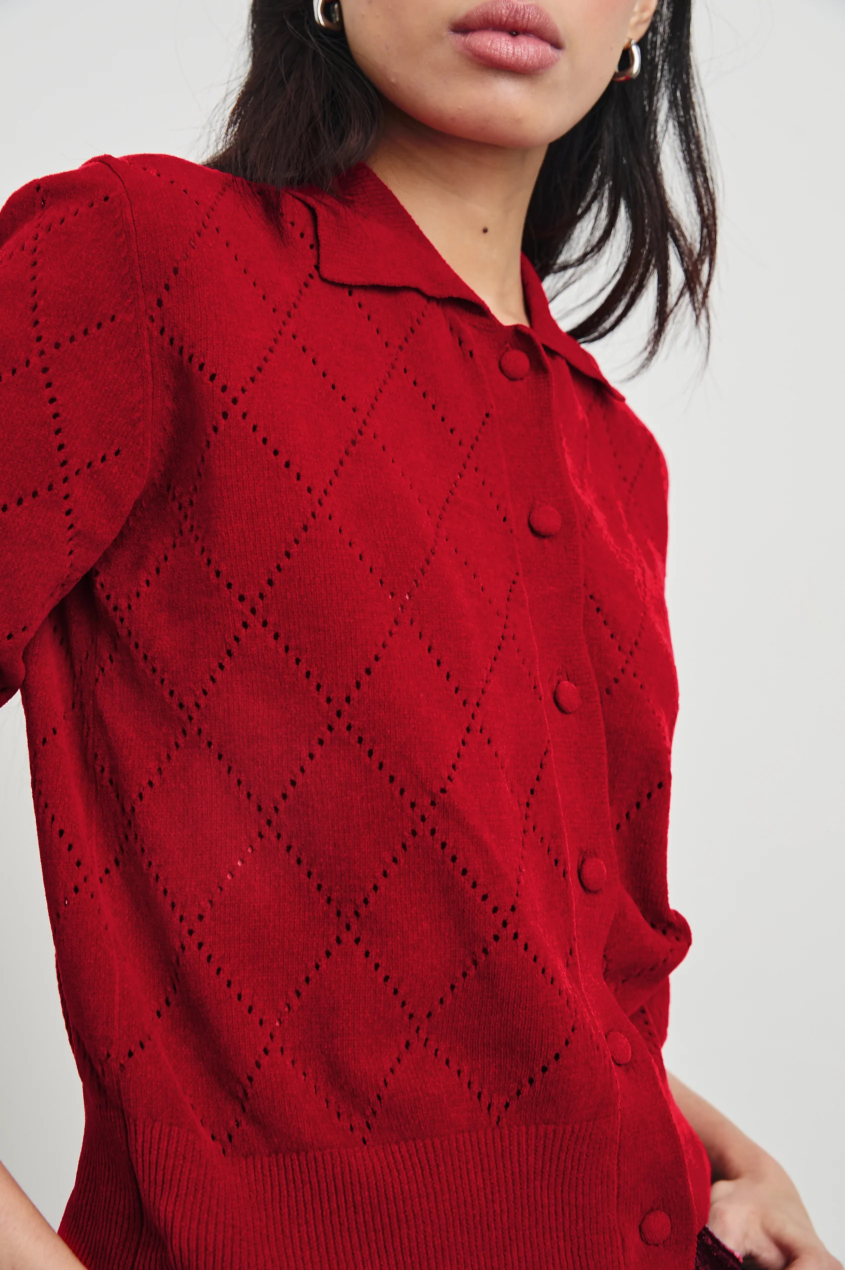 Simone Cardigan - Red