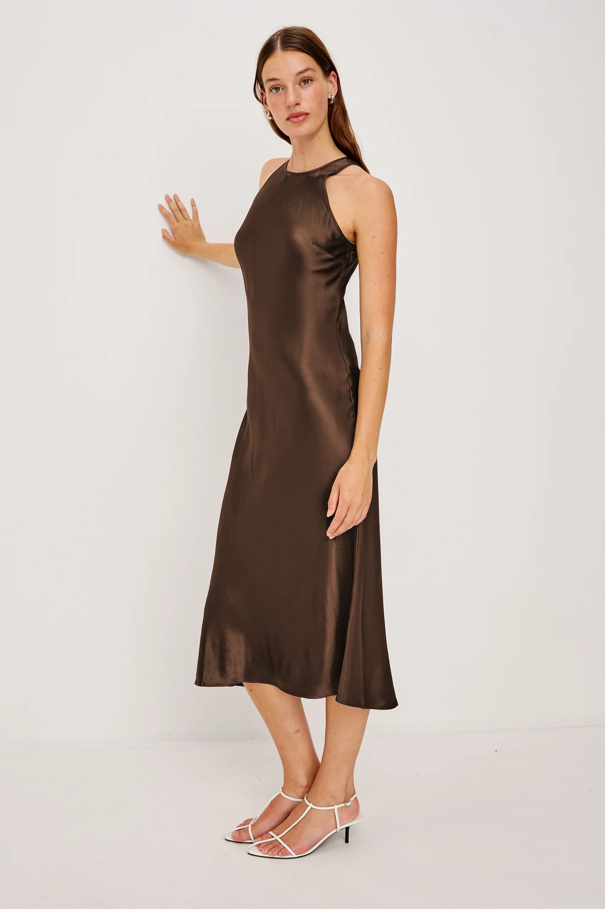 Solene Dress - Espresso