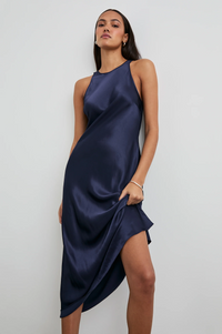 Solene Dress - Navy