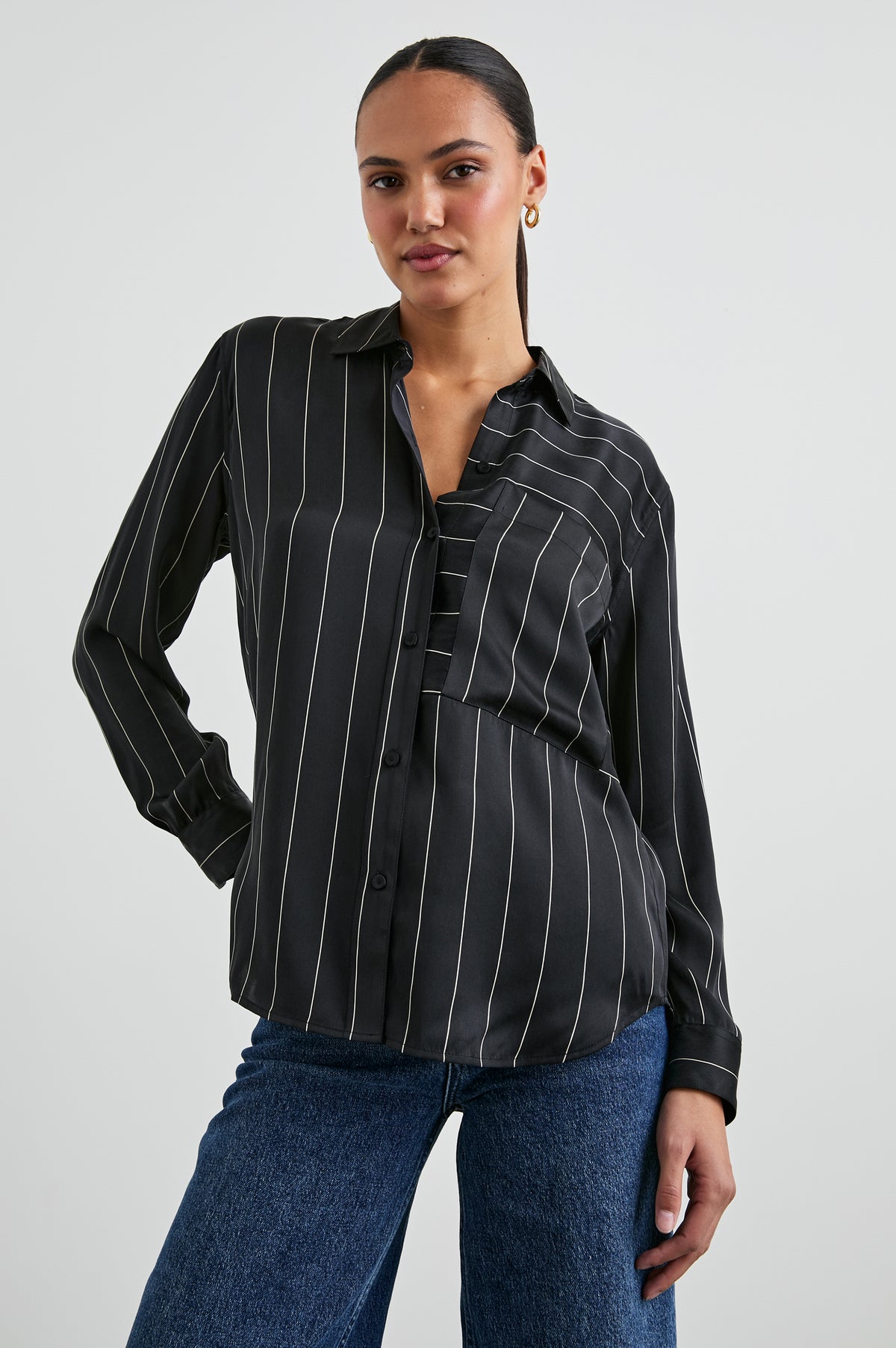 Spencer Shirt - Ink Stripe