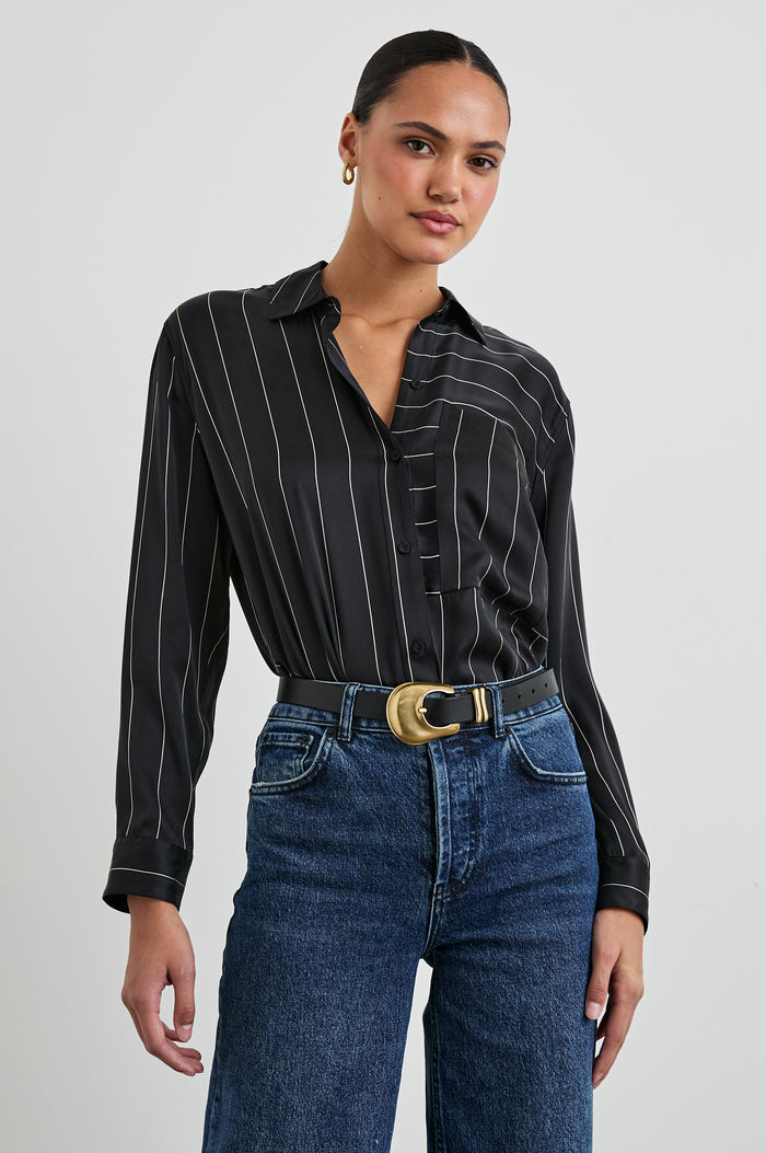 Spencer Shirt - Ink Stripe